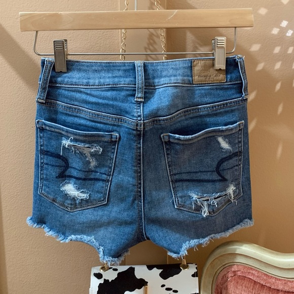 AE Next Level Stretch Hi-Rise Shortie | Size 00 - Picture 2 of 5